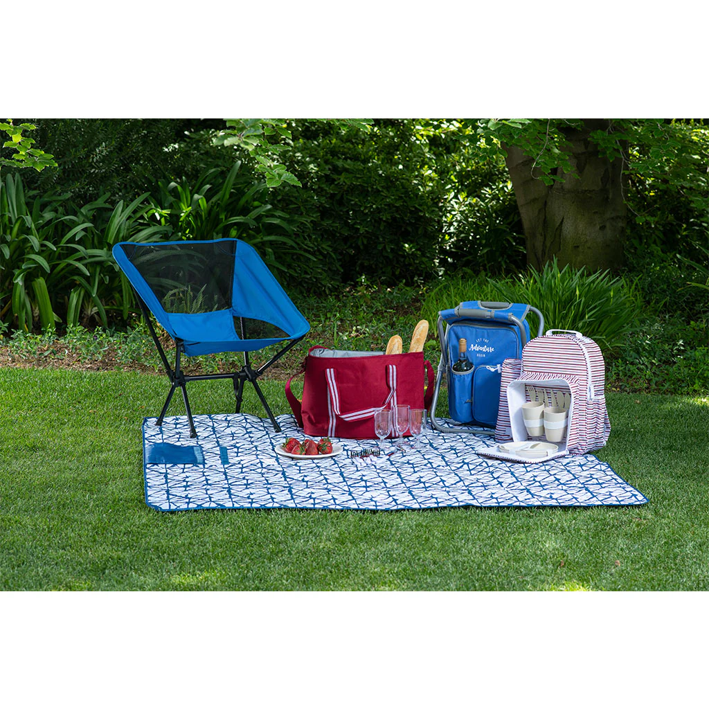 Mochila Cooler + Set de Picnic Rosado - Image 3