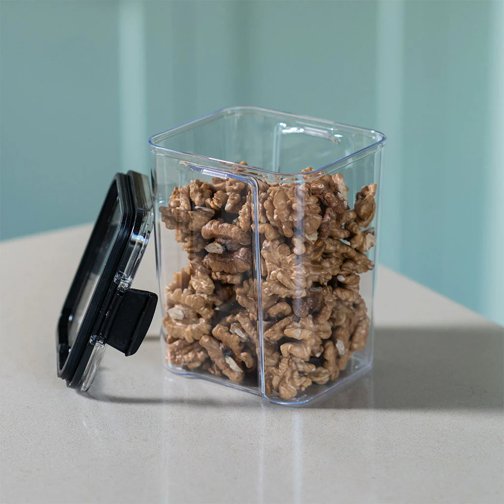 Set 4 Canister Herméticos Clip Negro - Image 8