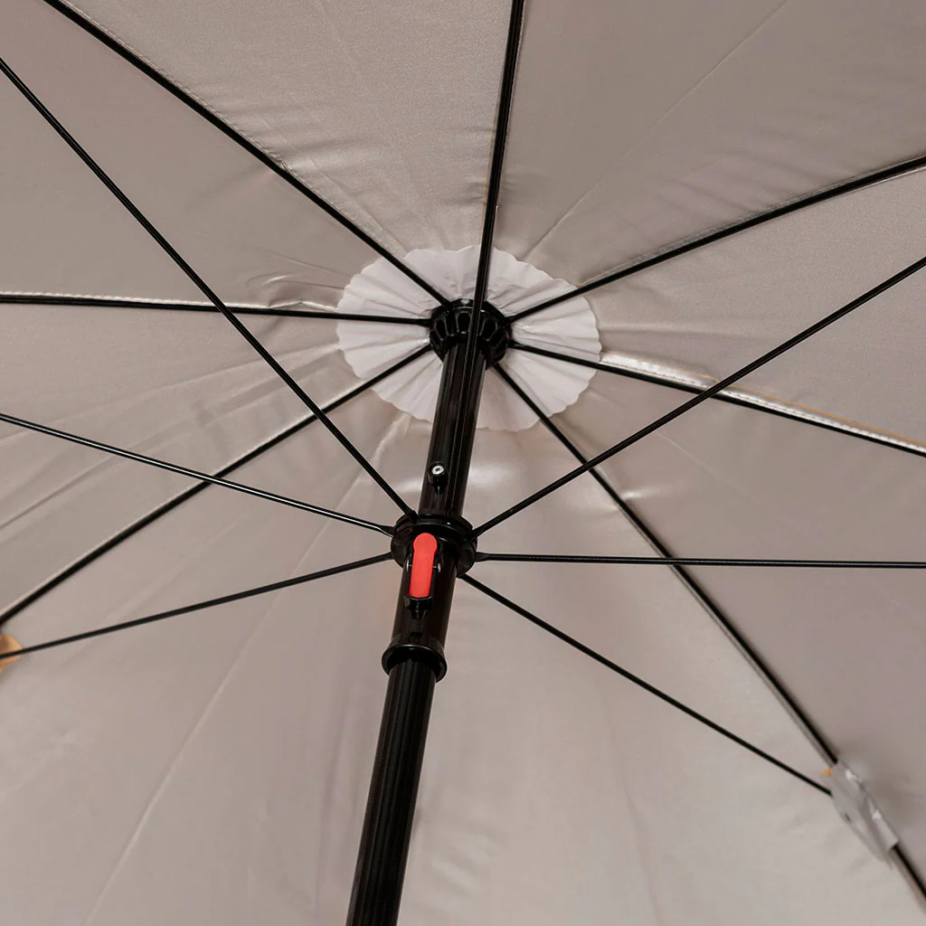Carpa Quitasol Gris 2.2m - Image 3