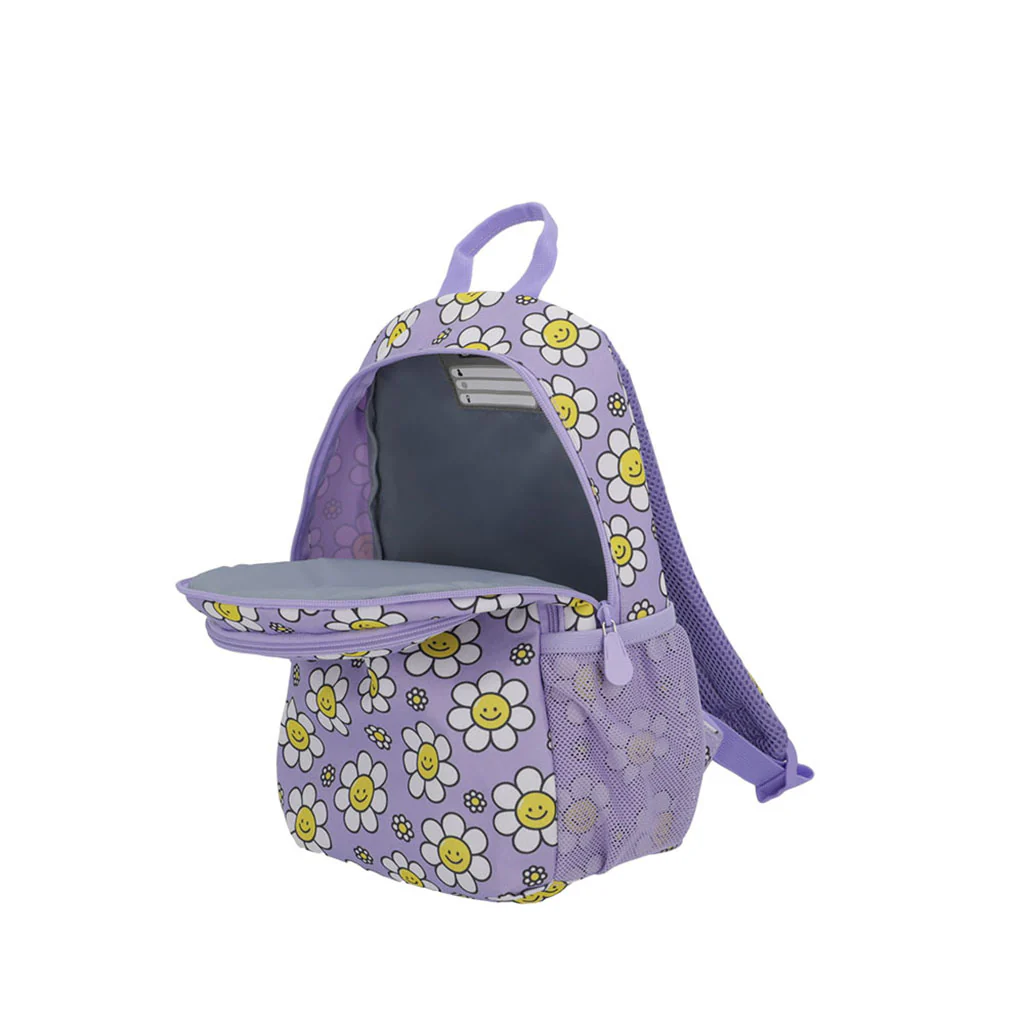 Mochila Saxoline Kids Flores Lila - Image 3