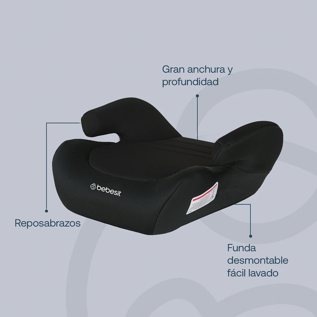 Alzador Booster Negro Bebesit - Image 6