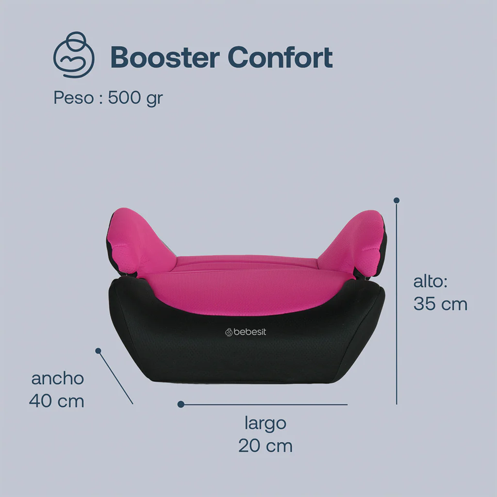 Alzador Booster Rosado Bebesit - Image 3