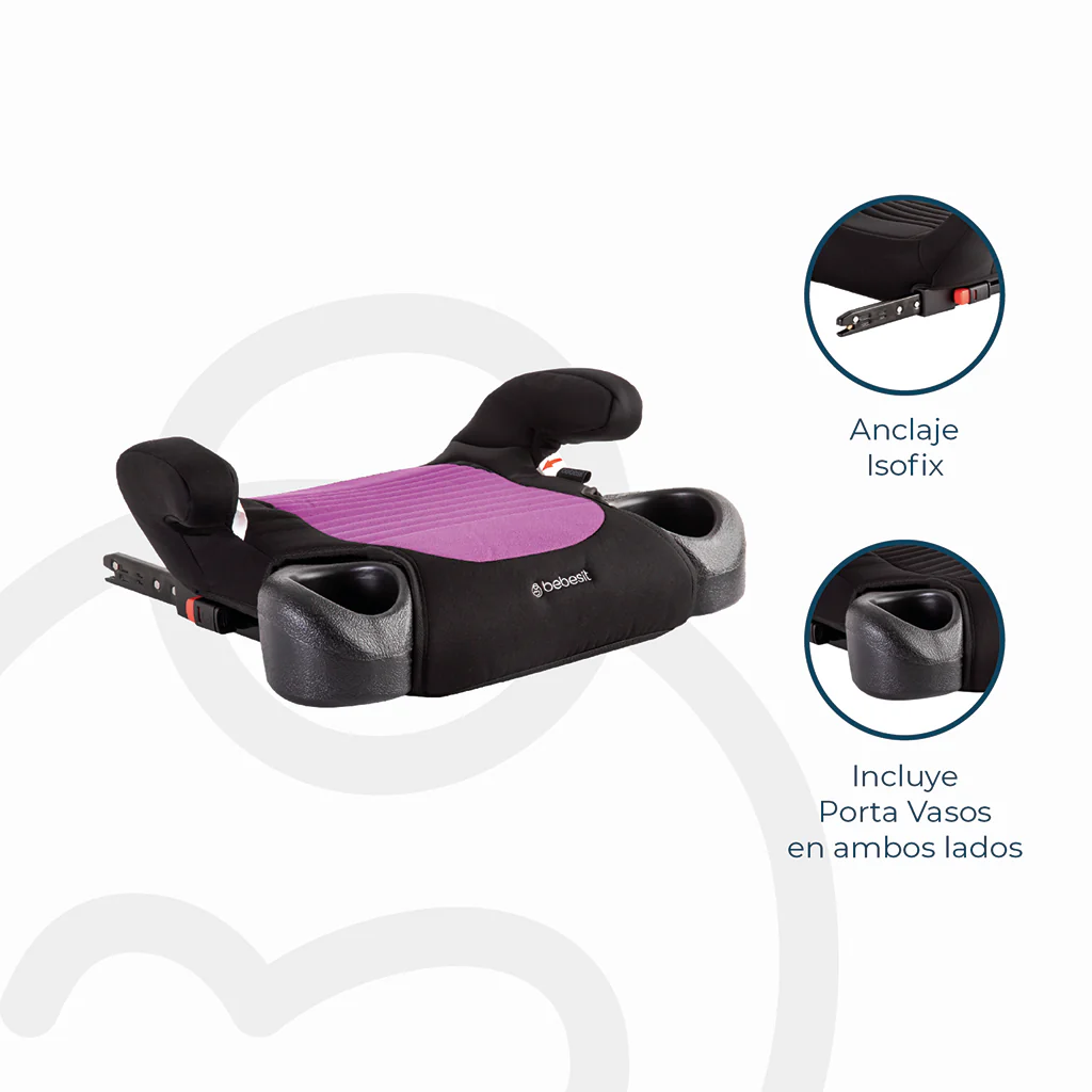 Alzador Isofix Purpura Bebesit - Image 6