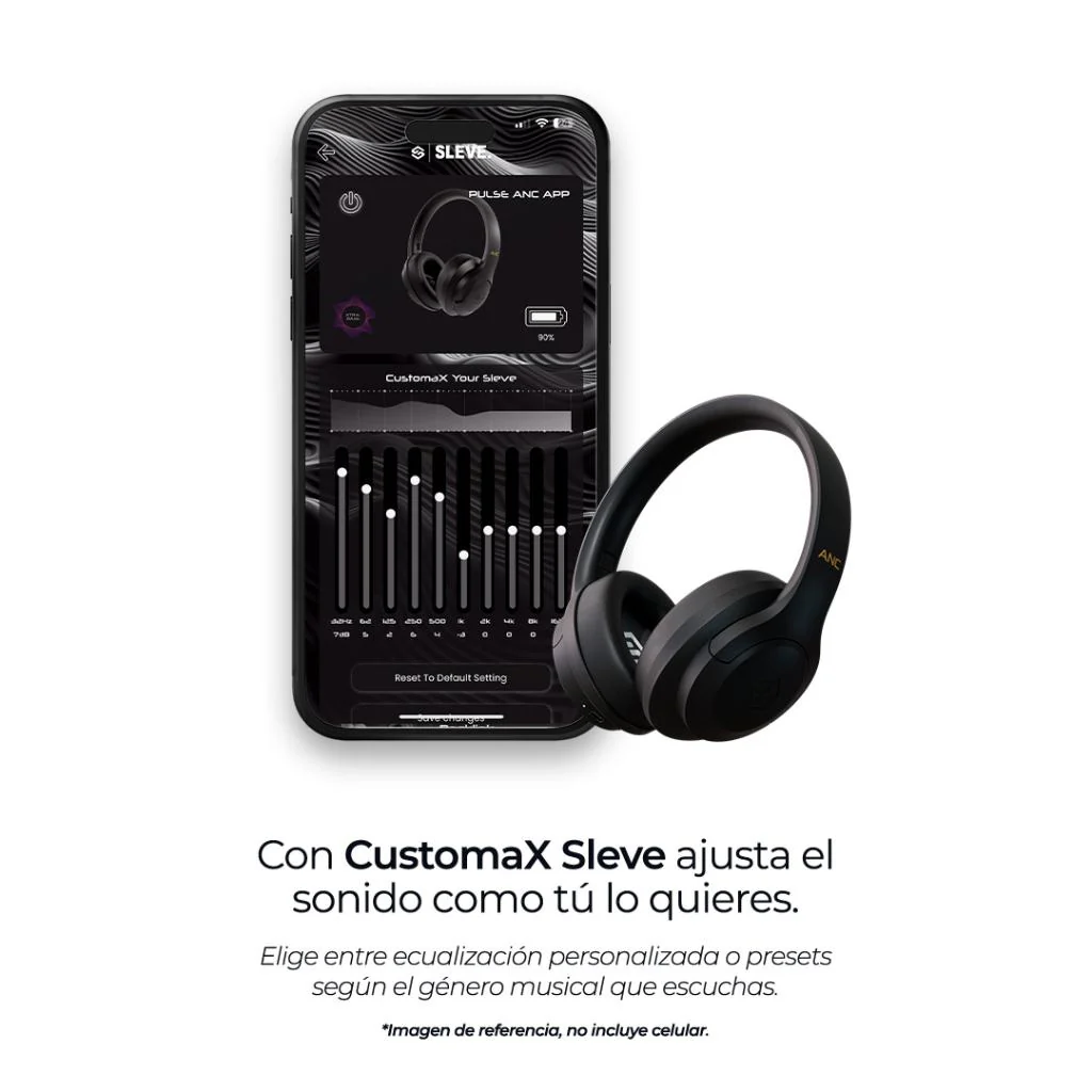 Audífono Pulse ANC Black Sleve - Image 6