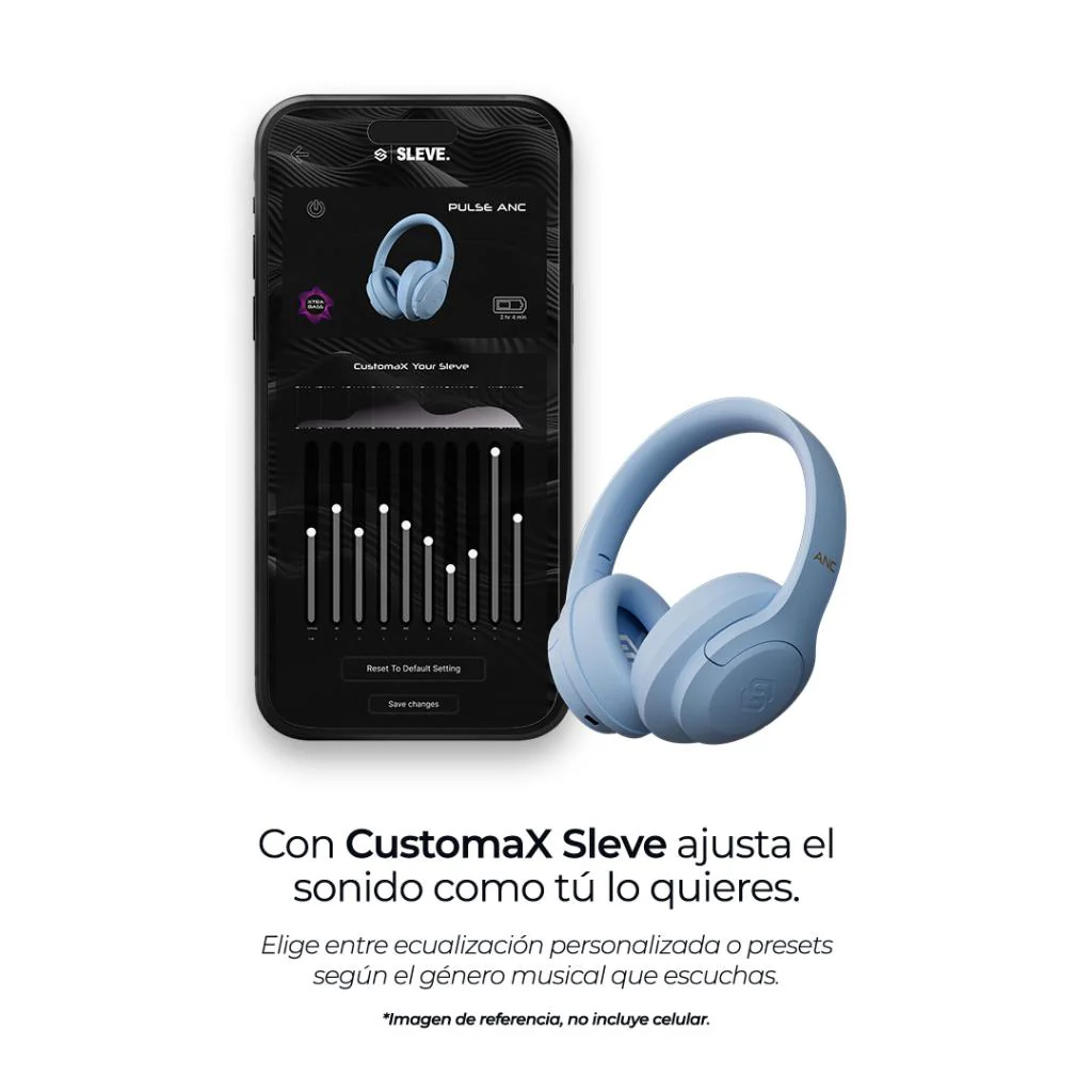 Audífono Pulse ANC Blue Sky Sleve - Image 6