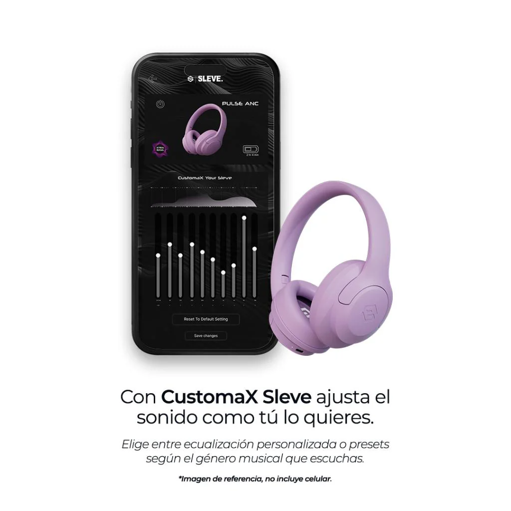 Audífono Pulse ANC Violet Sleve - Image 6