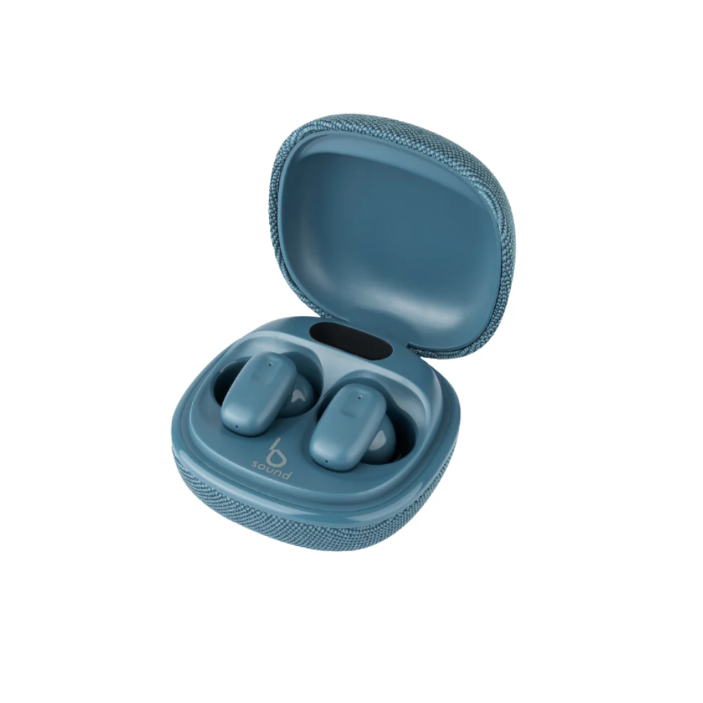 Audífonos Inalámbricos Bluetooth Azules B Sound - Image 3