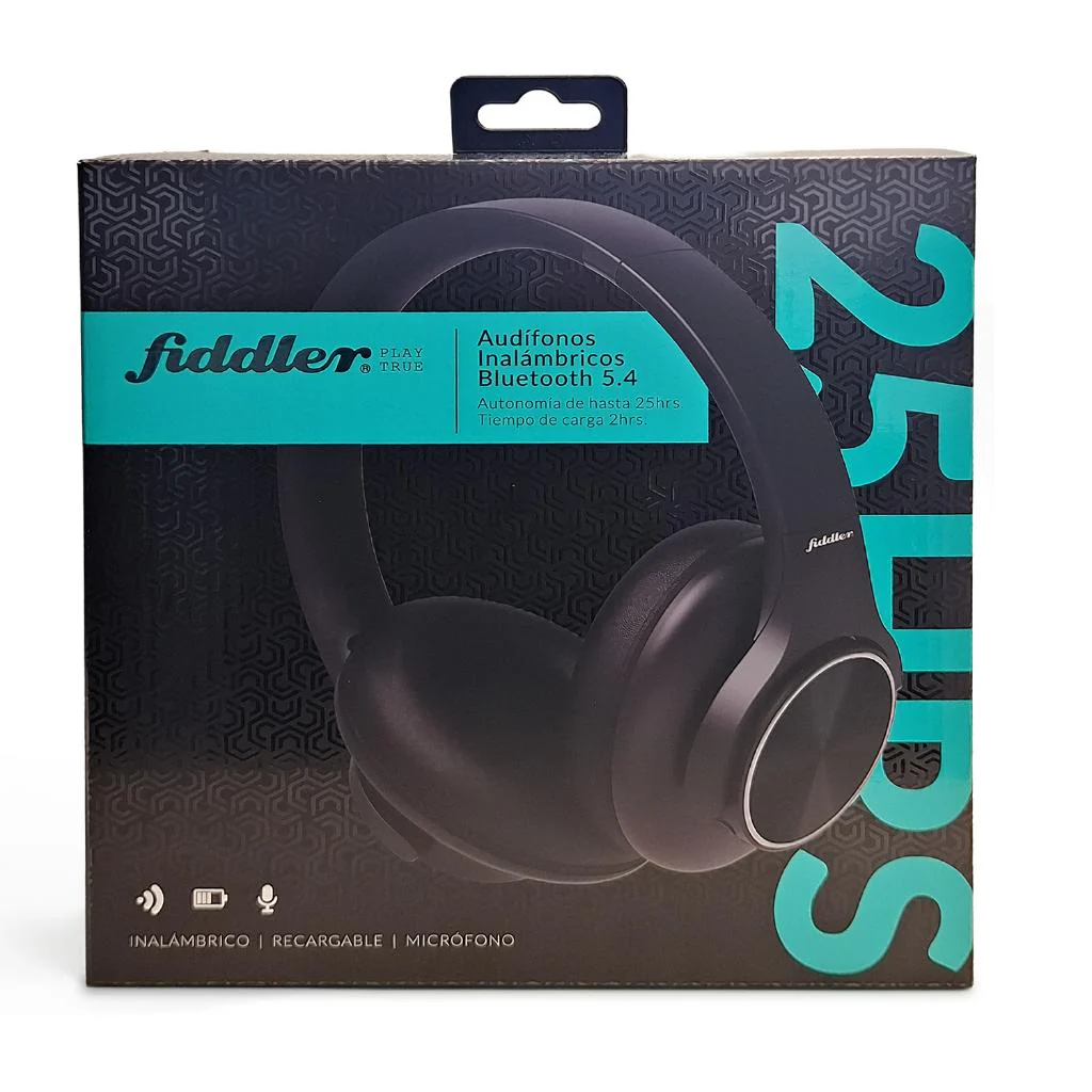 Audífonos Bluetooth Negro Fiddler FD-B70PRO - Image 4