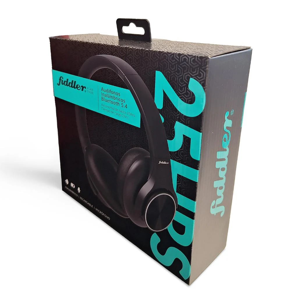 Audífonos Bluetooth Negro Fiddler FD-B70PRO - Image 5