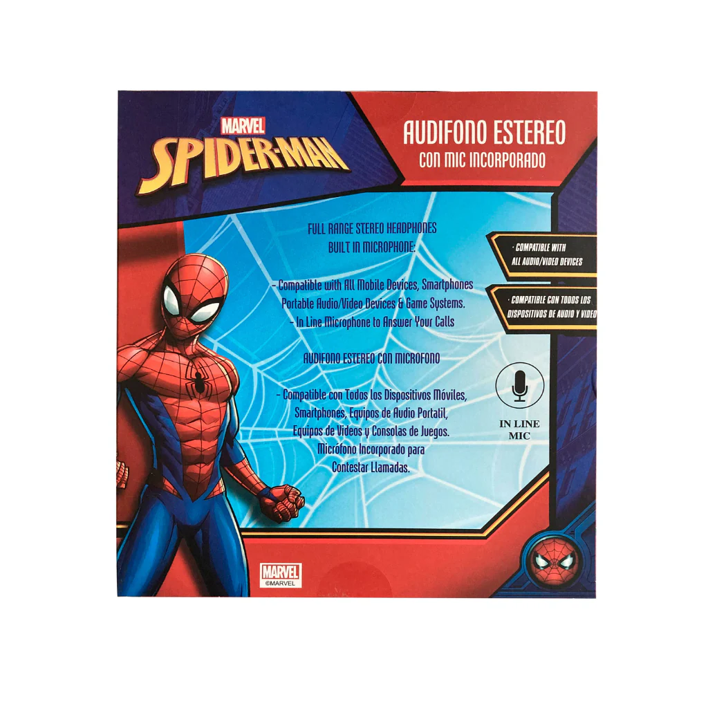 Audifonos Disney Spiderman Con Micrófono - Image 8
