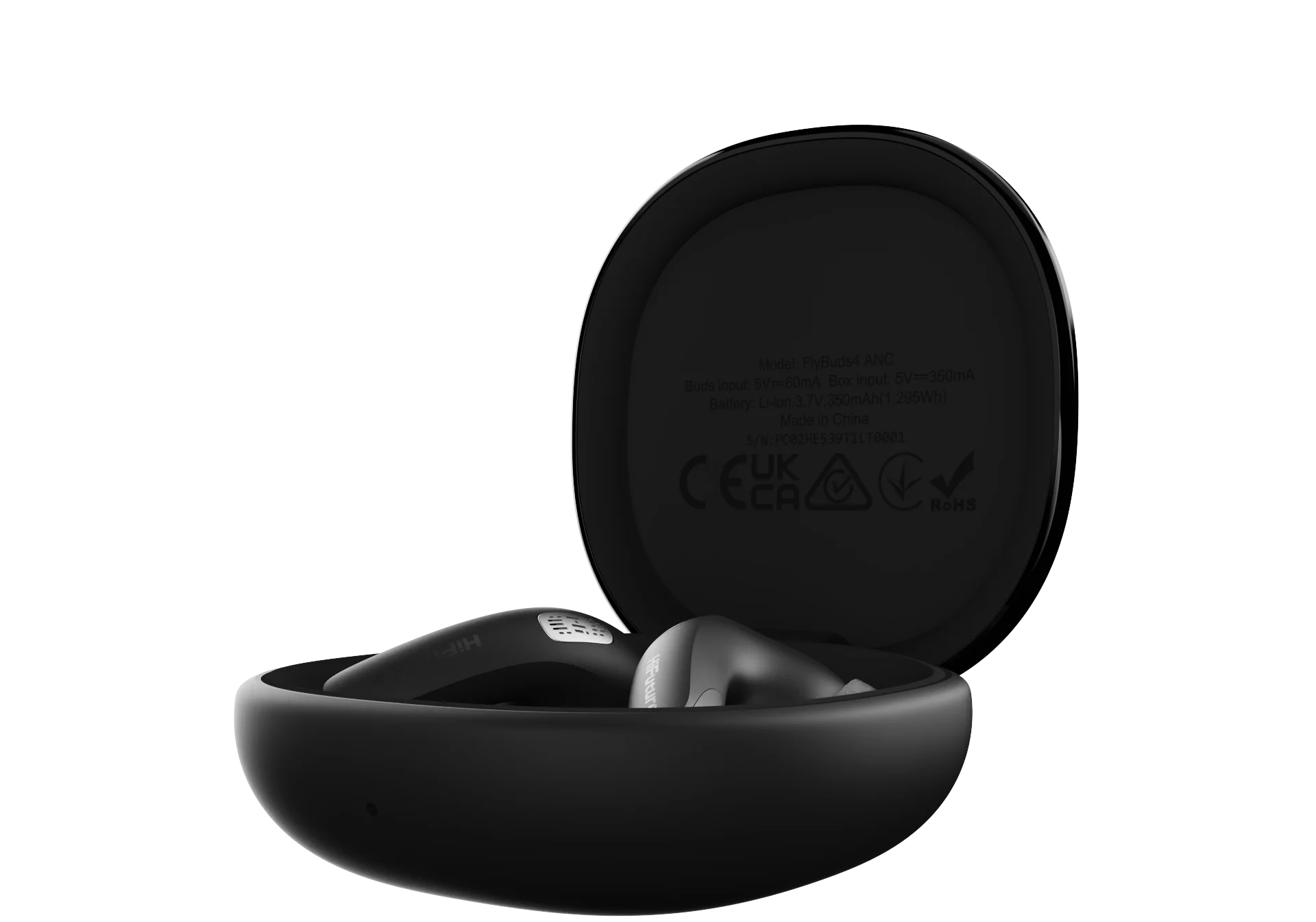 Audífonos Hifuture Flybuds 4 Tws Anc (Negro) - Image 3