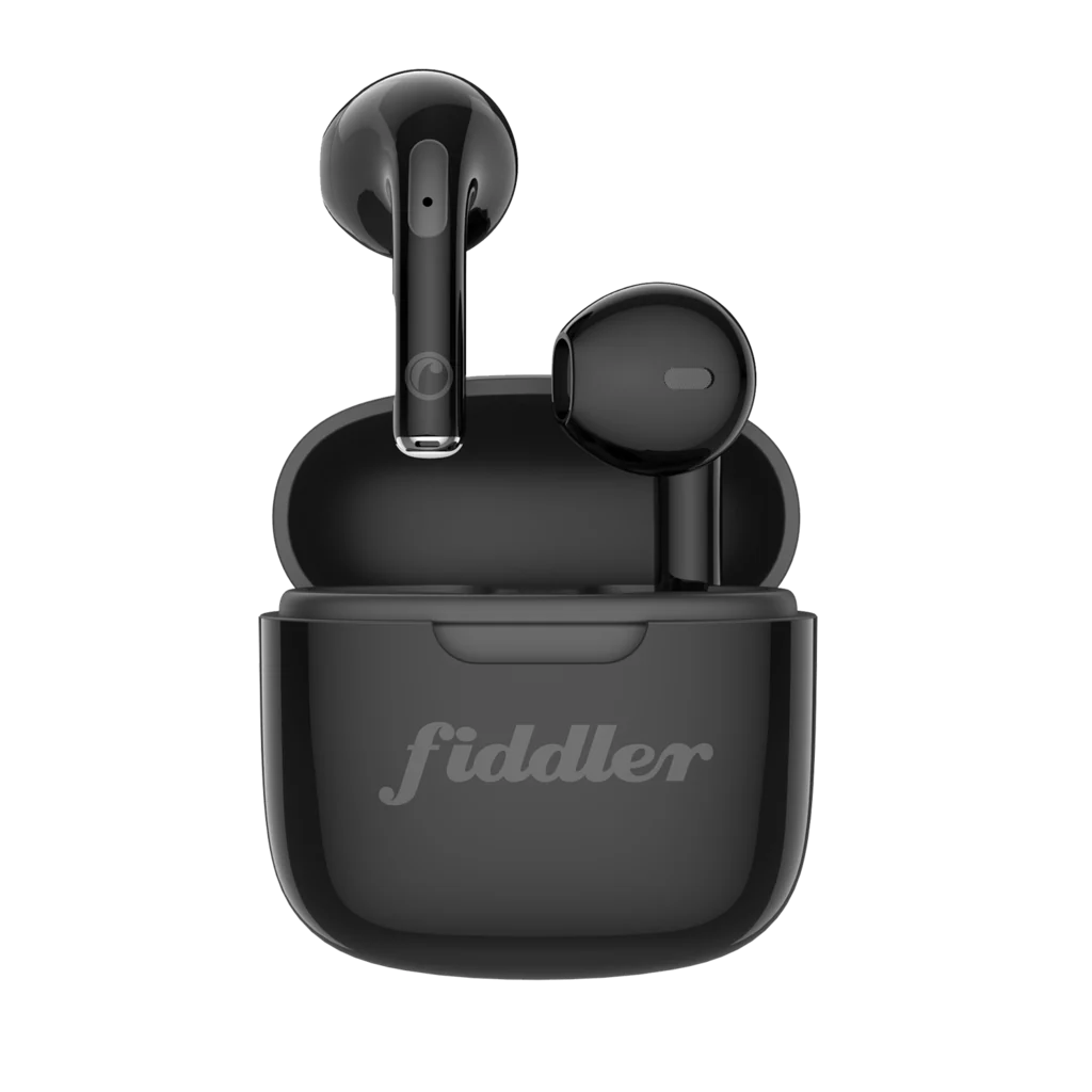 Audífonos Bluetooth Tws Fiddler Colors Negro