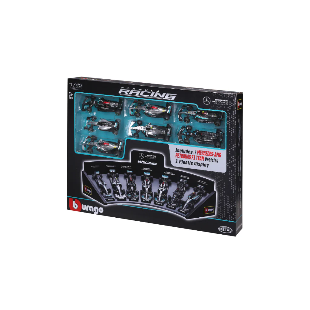 AUTO 1:43 Mecedes-Amg Race Formula 1 Pack 7 Autos - Image 2