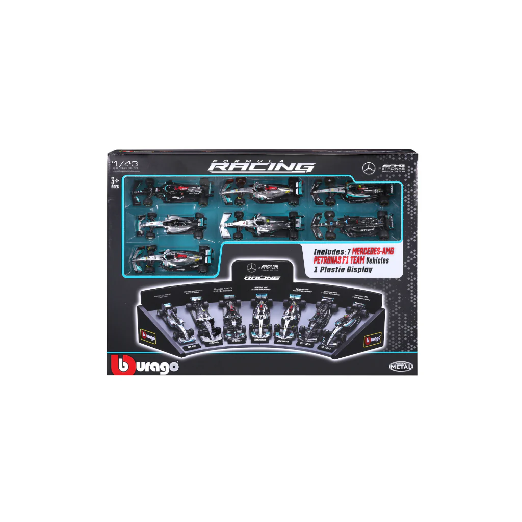 AUTO 1:43 Mecedes-Amg Race Formula 1 Pack 7 Autos - Image 4