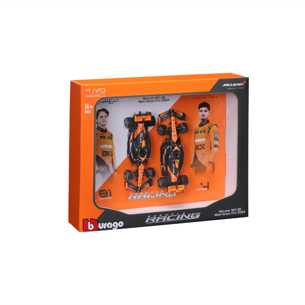 AUTO 1:43 Race Mclaren MCL38 (2024) 2-Pack - Image 2