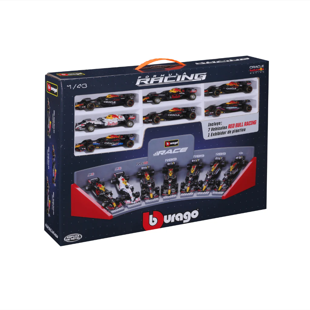 AUTO 1:43 Oracle Red Bull Racing Formula 1 Pack 7 Autos - Image 3