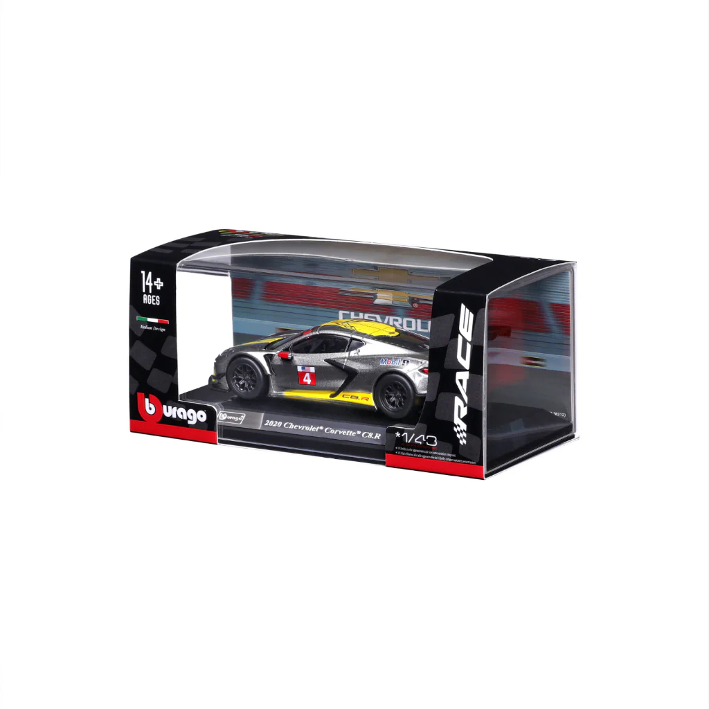 Auto A Escala Race 1:43 Chevrolet Corvette C8.R - Image 4