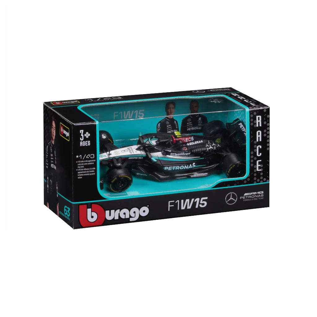 Auto Escala 1:43 Race Mercedes W15 Lewis Hamilton 2024 - Image 3