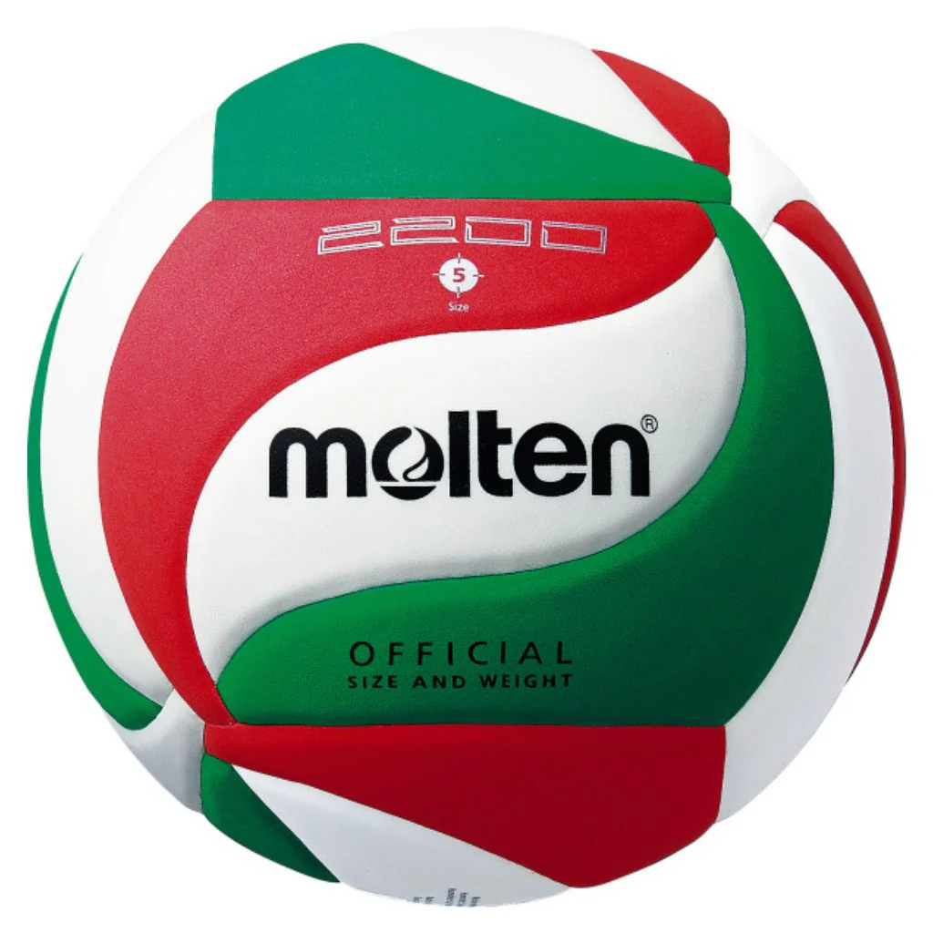 Balón Voleibol Molten V5M 2200 Blanco/Tricolor - Image 4