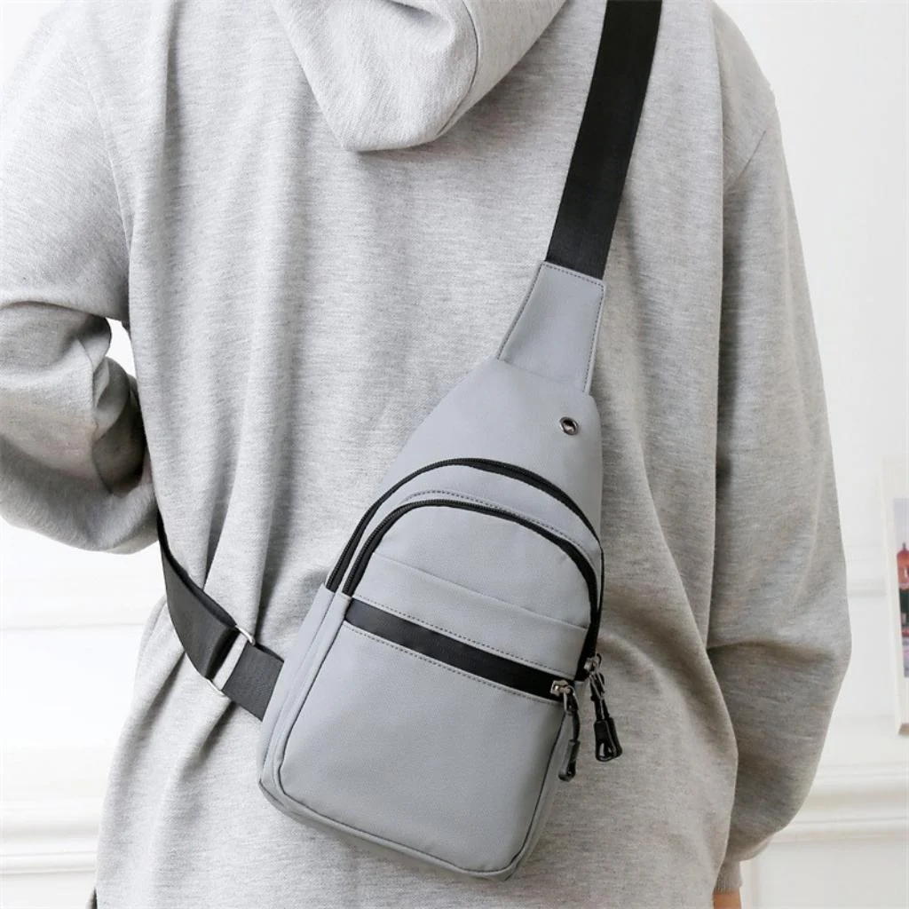 Bandolera Cruzado Gris Navigator - Image 2