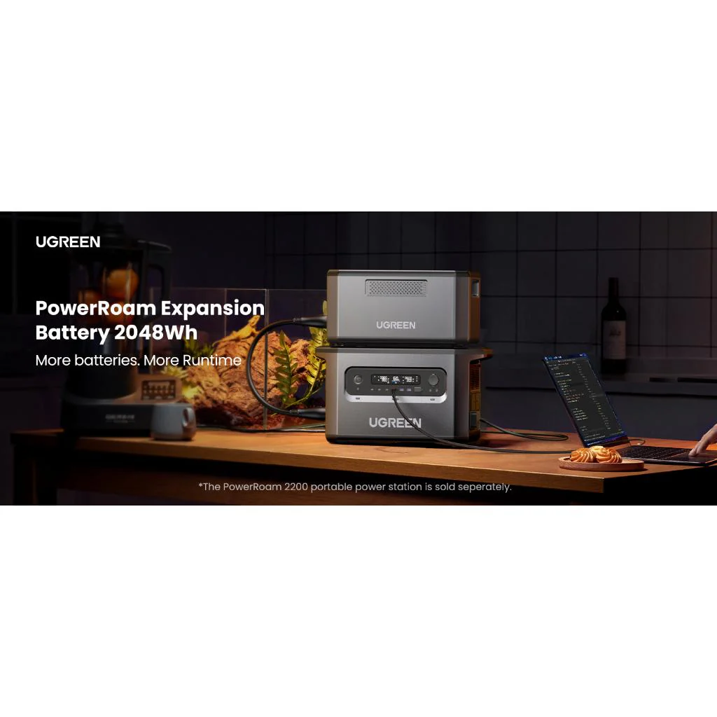 Batería De Expansión UGREEN EB2000-15617 2048Wh Para GS2200 - Image 14