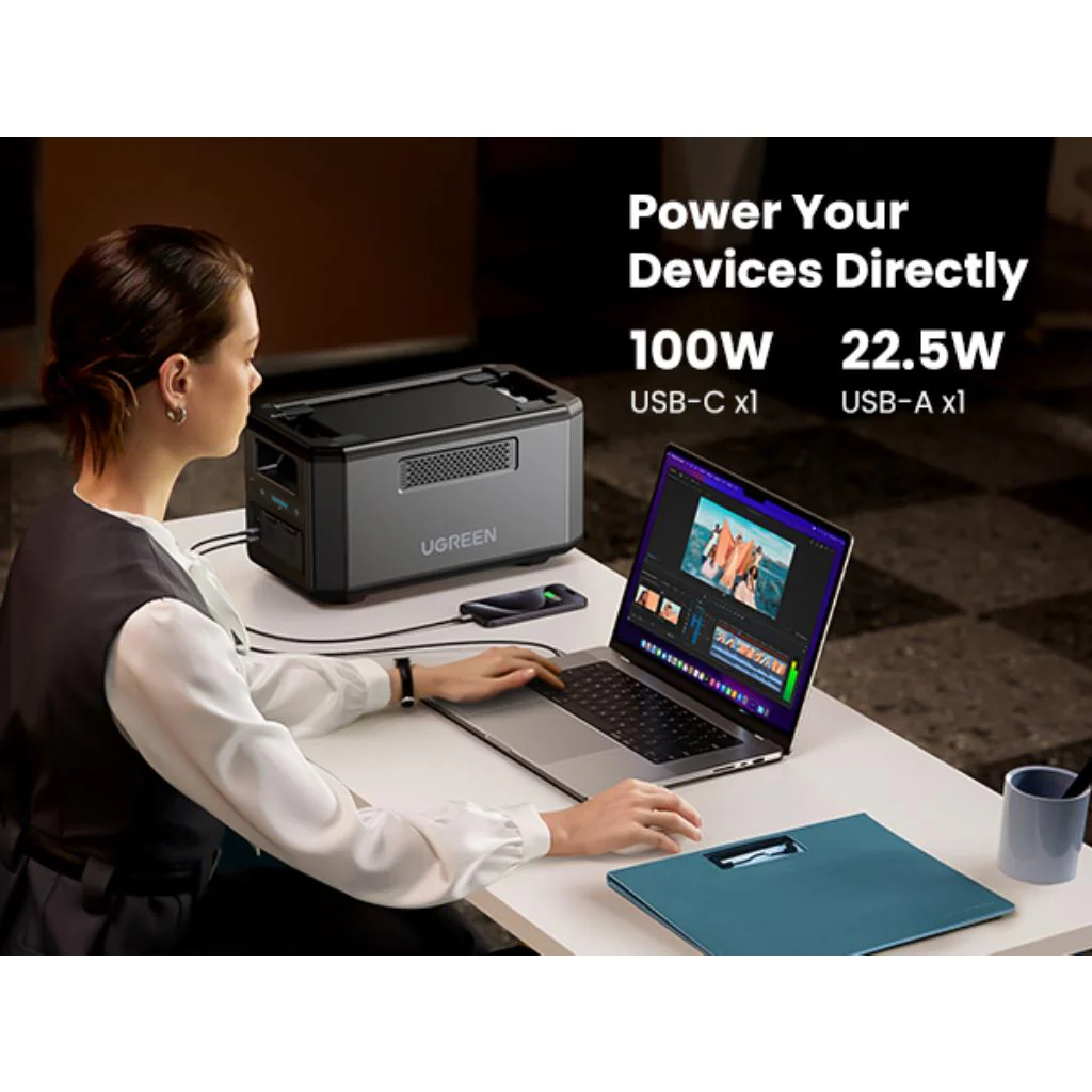 Batería De Expansión UGREEN EB2000-15617 2048Wh Para GS2200 - Image 17
