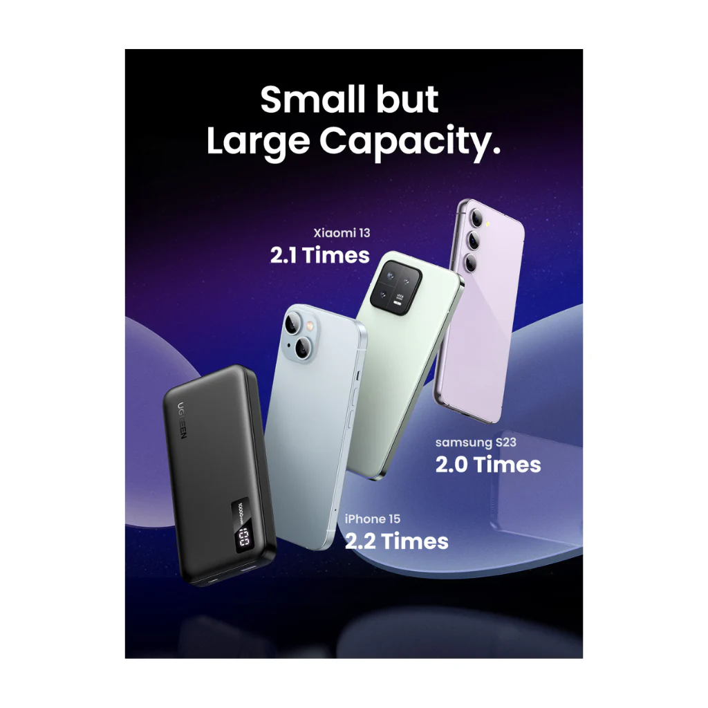 Batería Portátil 10.000mAh Carga Rápida PD20W UGREEN PB311 - Image 6
