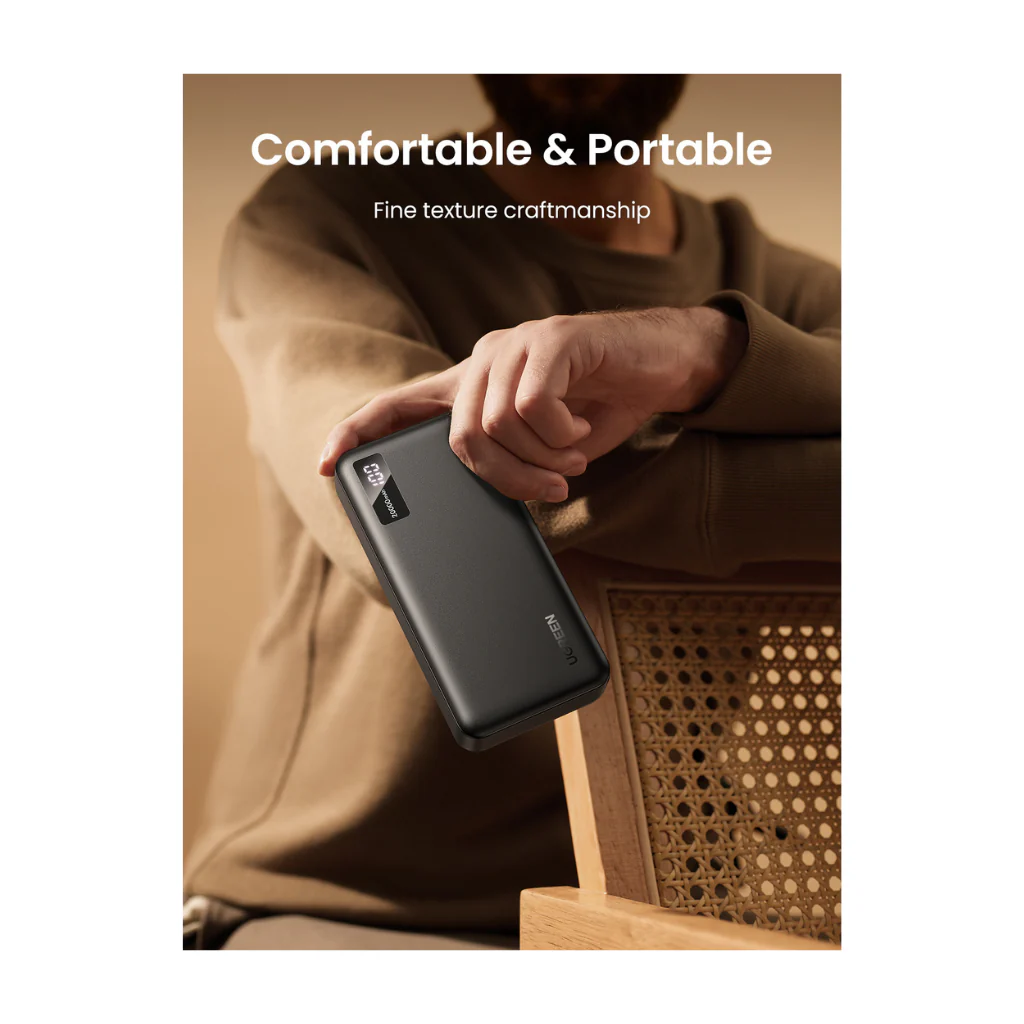 Bateria Portatil 20.000mAh PD 20W 1USB-C+1USB-A UGREEN PB312 - Image 7