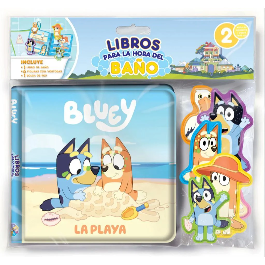 Bluey Libros Para La Hora Del Baño - BBC