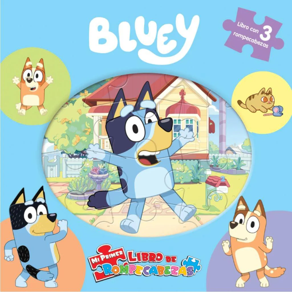 Bluey Mi Primer Libro Rompecabezas - BBC
