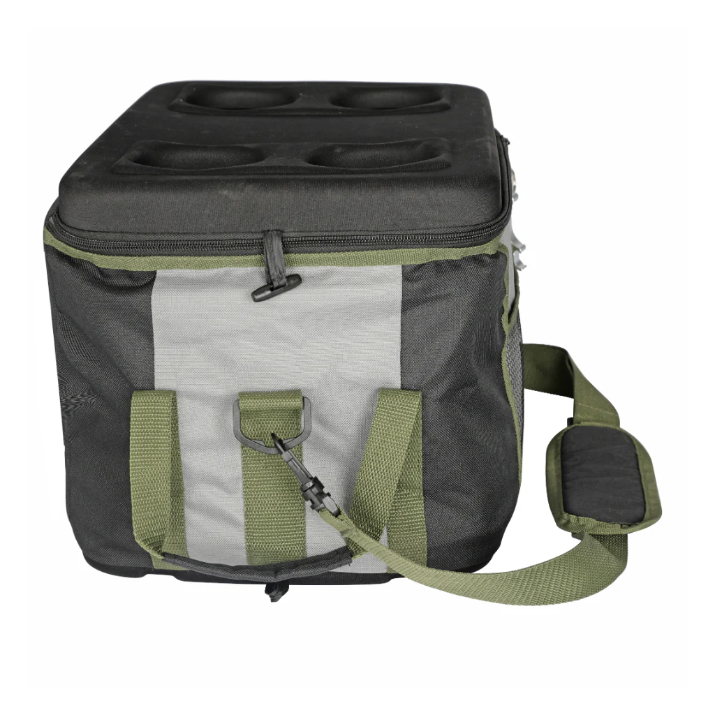 Bolso Cooler 25L Plegable con Tapa Dura 4 posavasos - Image 6