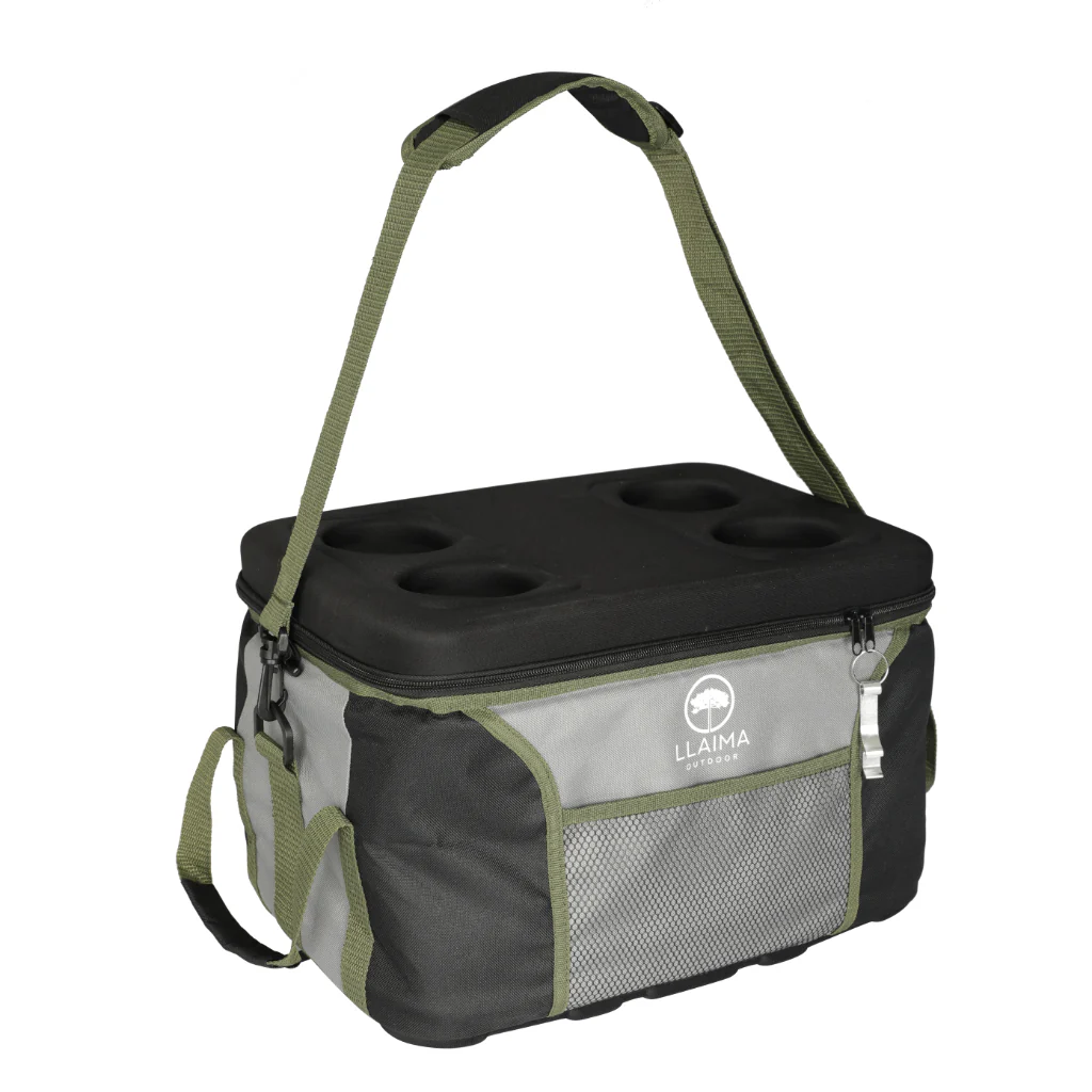 Bolso Cooler 25L Plegable con Tapa Dura 4 posavasos - Image 7
