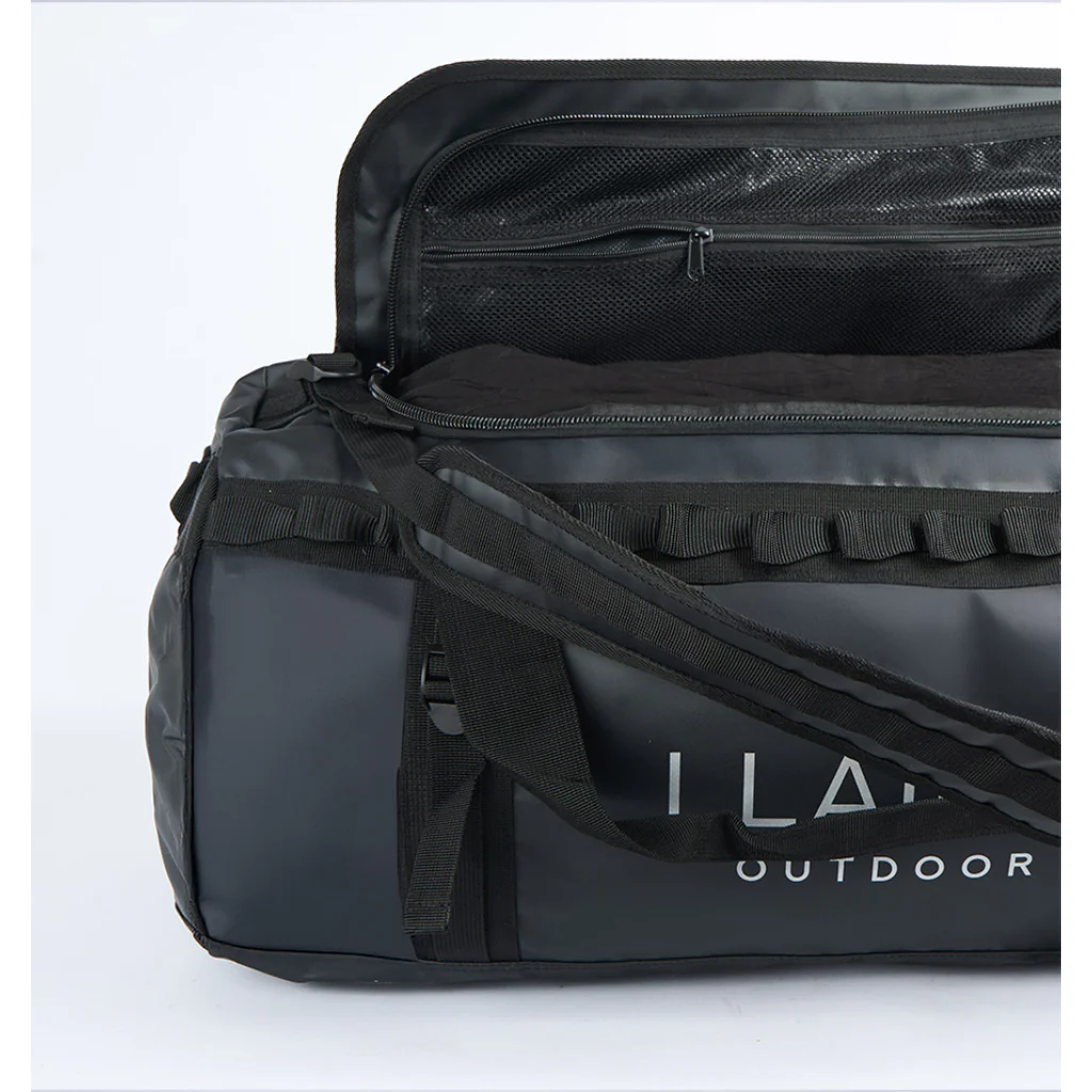 Bolso - Mochila 2 en 1. Resiste Agua XL. 71LT. Negro Llaima - Image 7