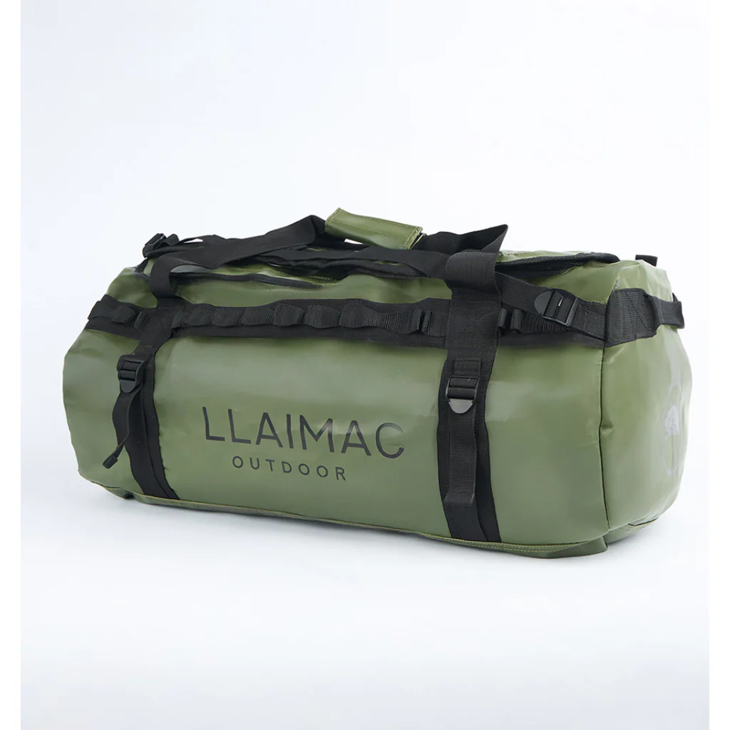 Bolso - Mochila. 2 en 1. Resiste Agua. XL Llaima 71 Lt Oliva - Image 3