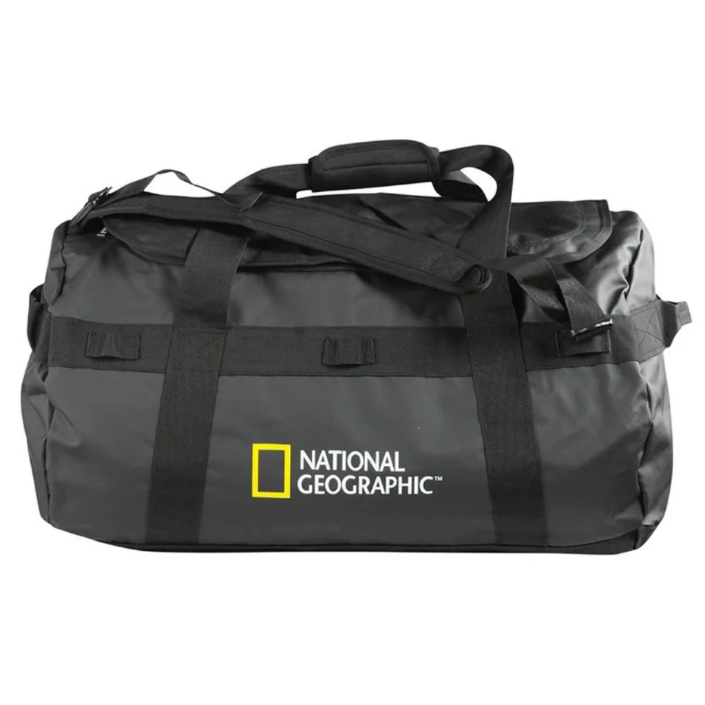 Bolso Mochila Viaje Duffel 50 Lts Negro National Geographic - Image 3