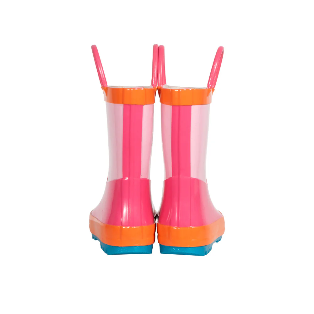 Botas de Agua Infantil Rosada - Image 3