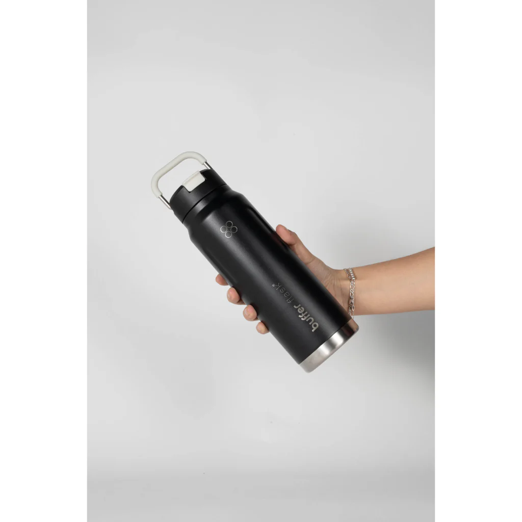 Botella Agua Termica Buffer Mallorca 710 ml Negro - Image 3