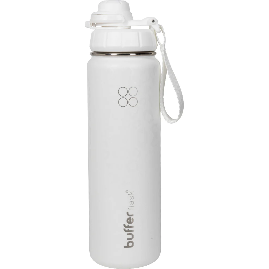 Botella Agua Térmica Buffer Morea 700ml +4 Tapas Ice Leopardo - Image 3