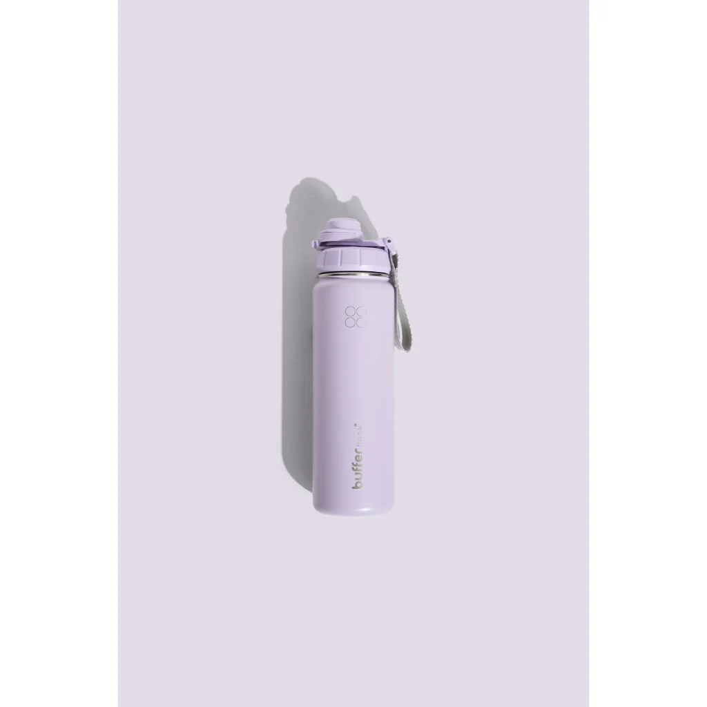 Botella Agua Térmica Buffer Morea 700ml +4 Tapas Lila - Image 3