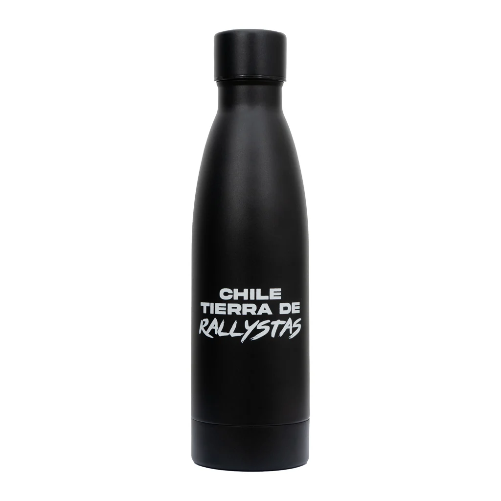 Botella Térmica 500ml Acero Inox / Color Negro Rally - Image 2