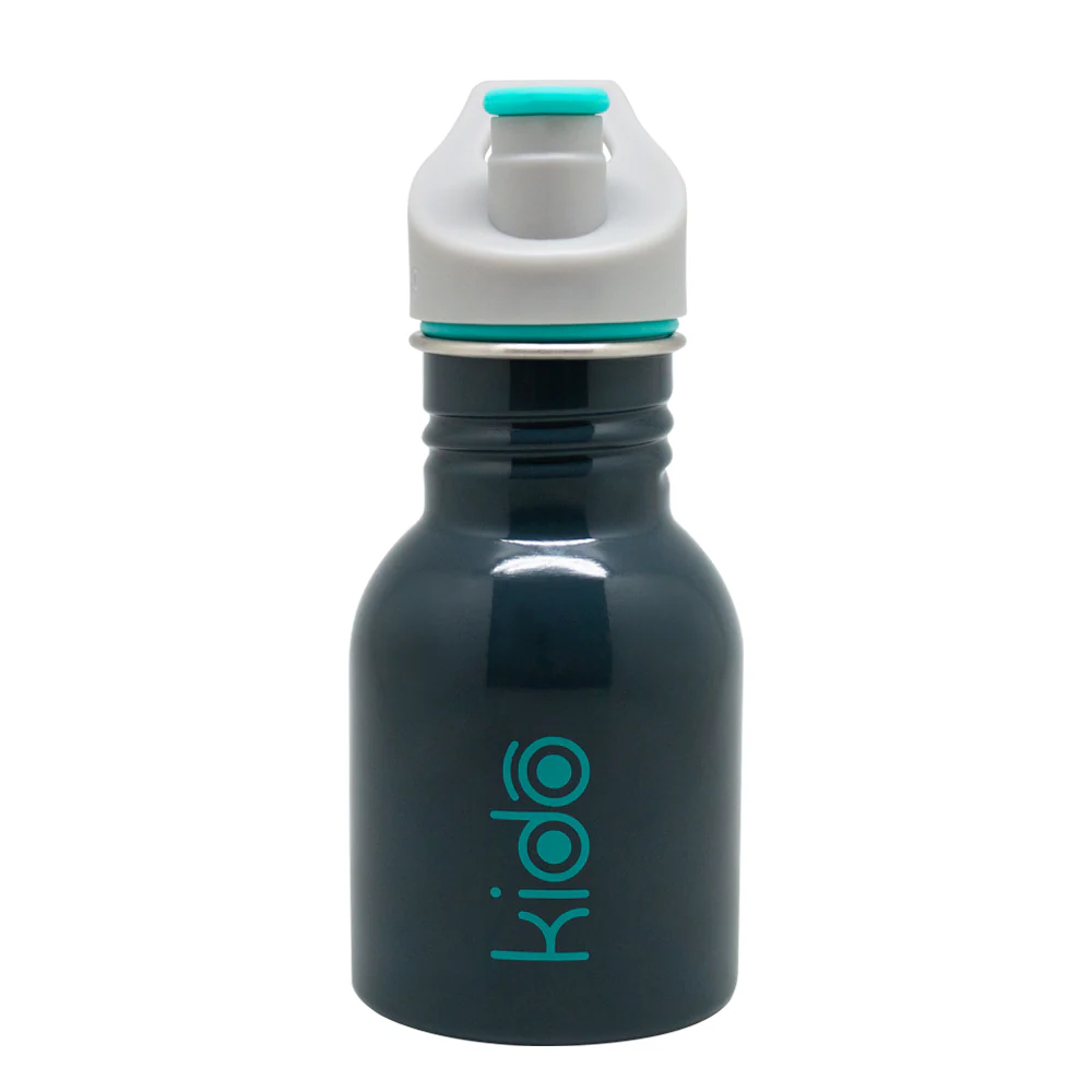 Botella Keep Metalica 335Ml Kido - Negro