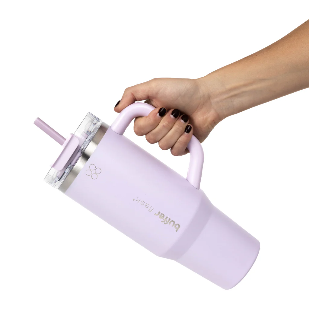 Botella Termica Mug Buffer Bora Bora 1,2Lt Frio y Calor Lilac
