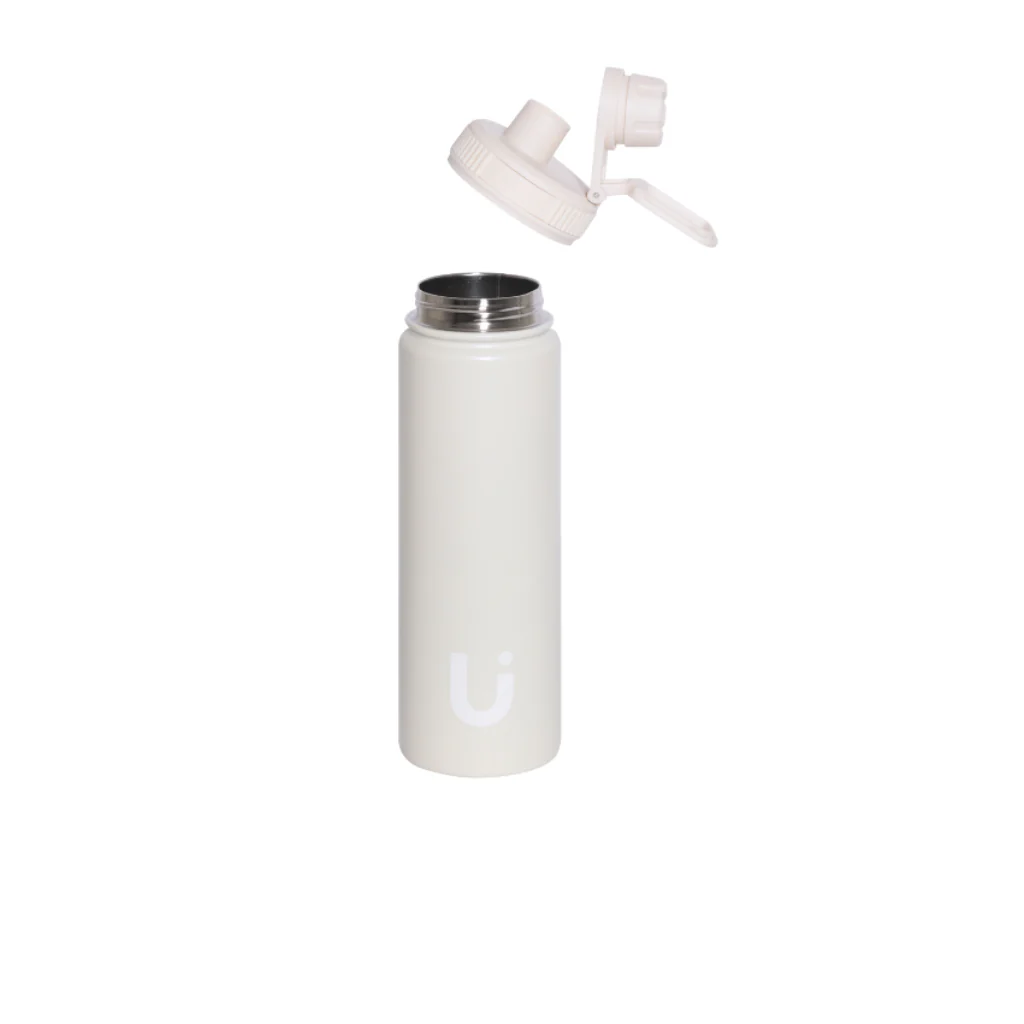 Botella Térmica  Wappy Blanca 650ml acero inoxidable