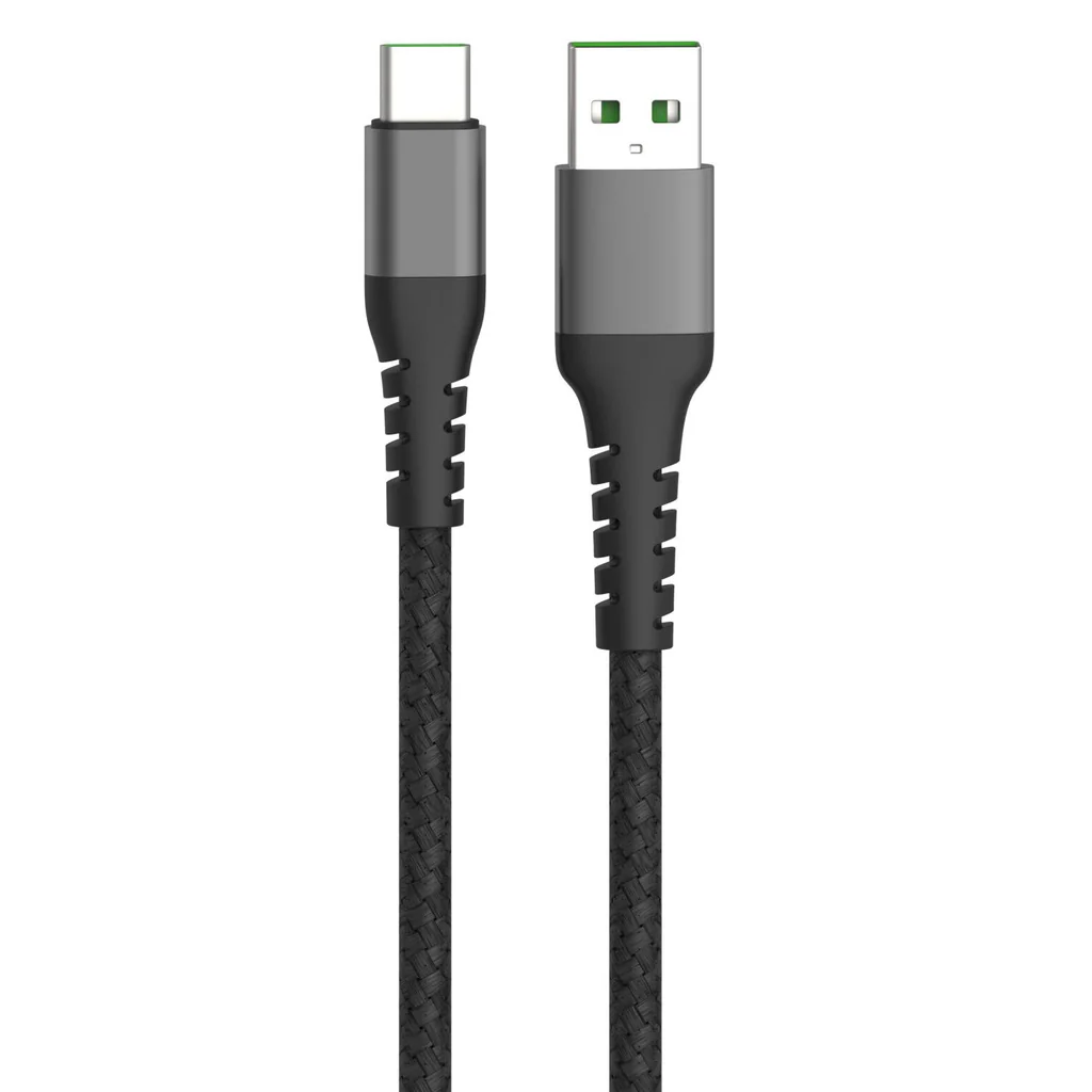 Cable USB A Tipo C 2.0A Negro Fast Charge - Image 2