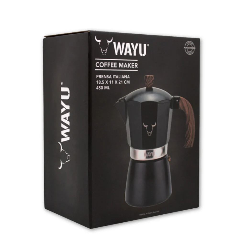Cafetera Italiana 450ML Wayu - Image 3