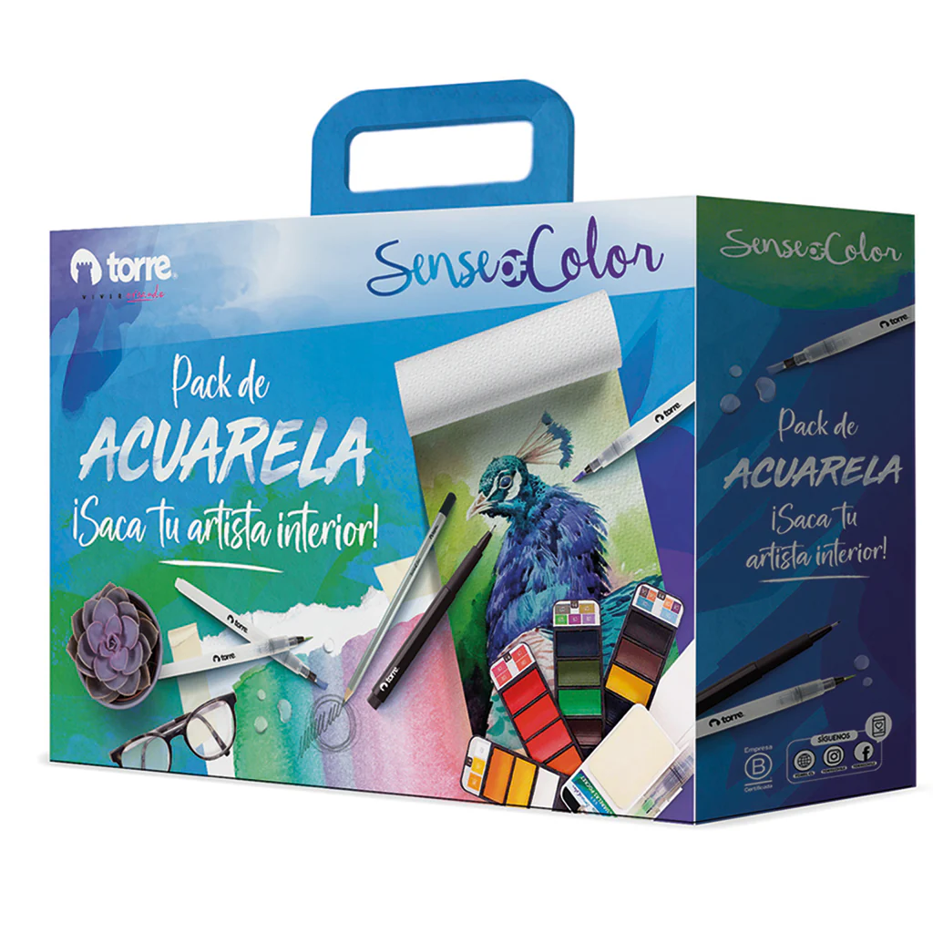 Caja Box Sense Of Color Acuarela