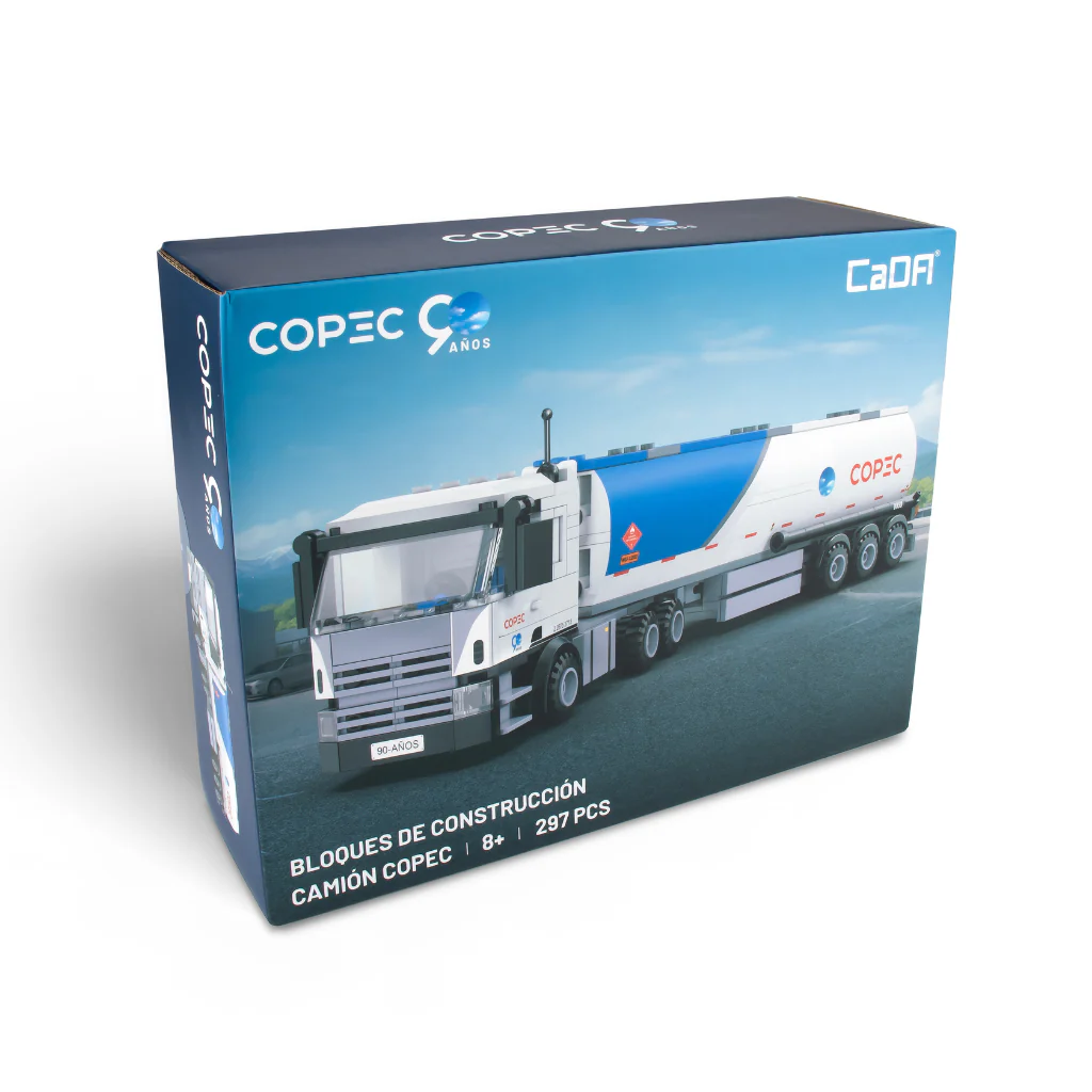 Camión de Combustible Copec – Set de Bloques de construcción 297 Piezas PV26