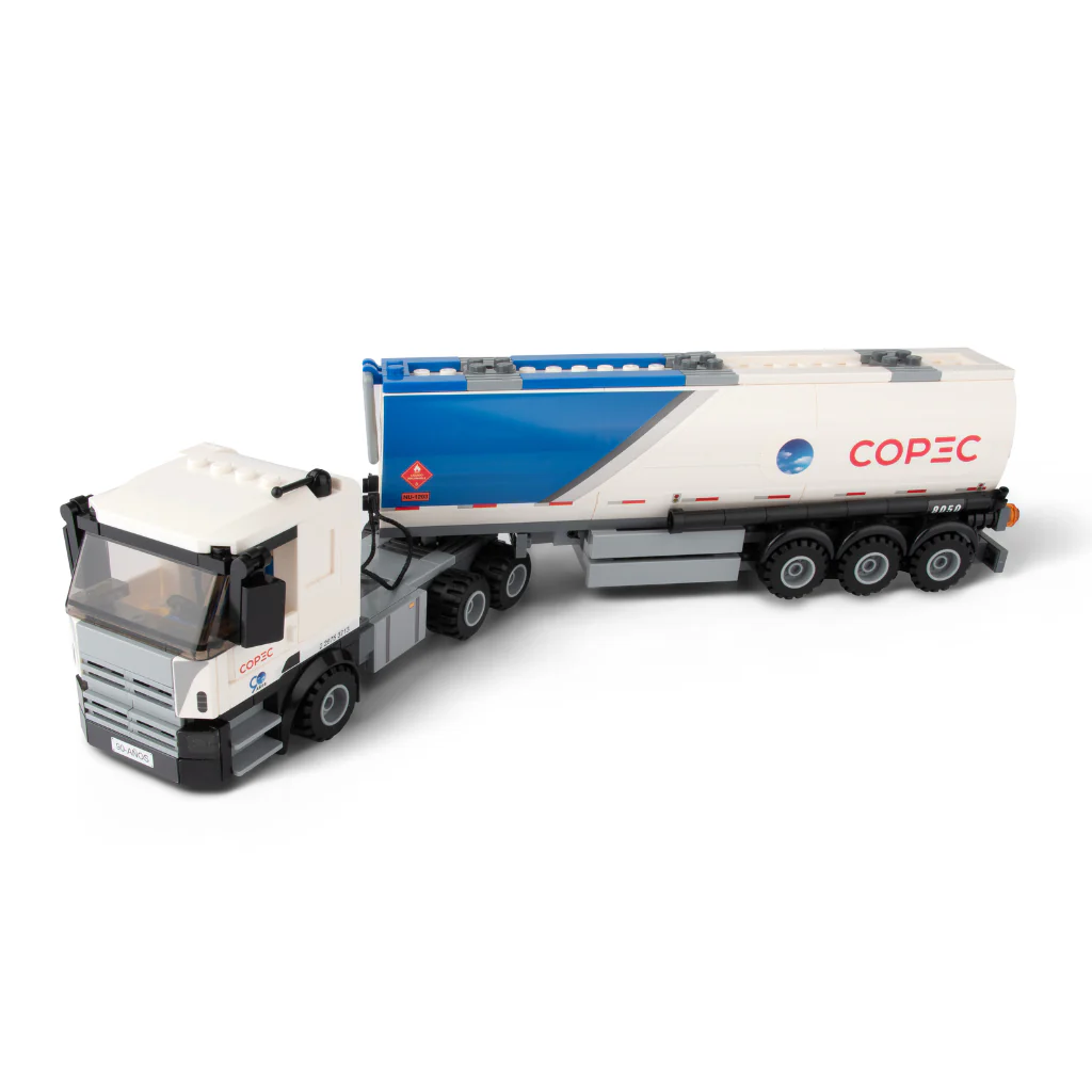 Camión de Combustible Copec – Set de Bloques de construcción 297 Piezas PV26 - Image 4