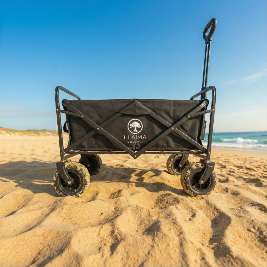 Carrito Todo Terreno Plegable playa niños. Llaima Outdoor - Image 11