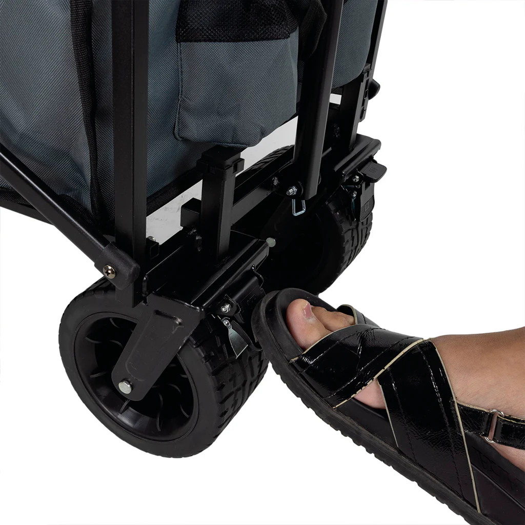 Carrito Plegable Camping Playa Niños Negro - Image 10